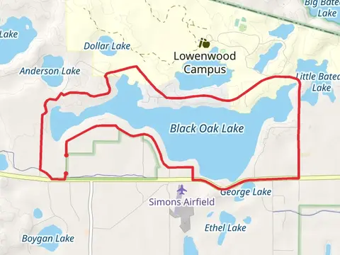 Black Oak Lake Loop