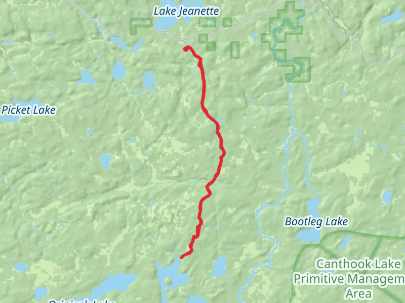 Trout Lake via Norway Trail