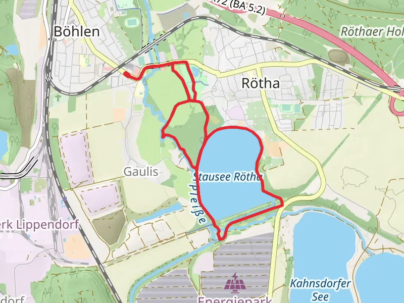 Schlosspark Rötha Loop