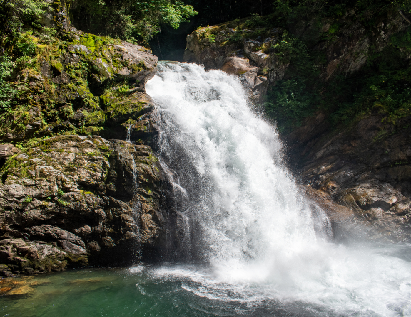 An image depicting the trail North Fork Sauk Falls Trail and its surrounding area.