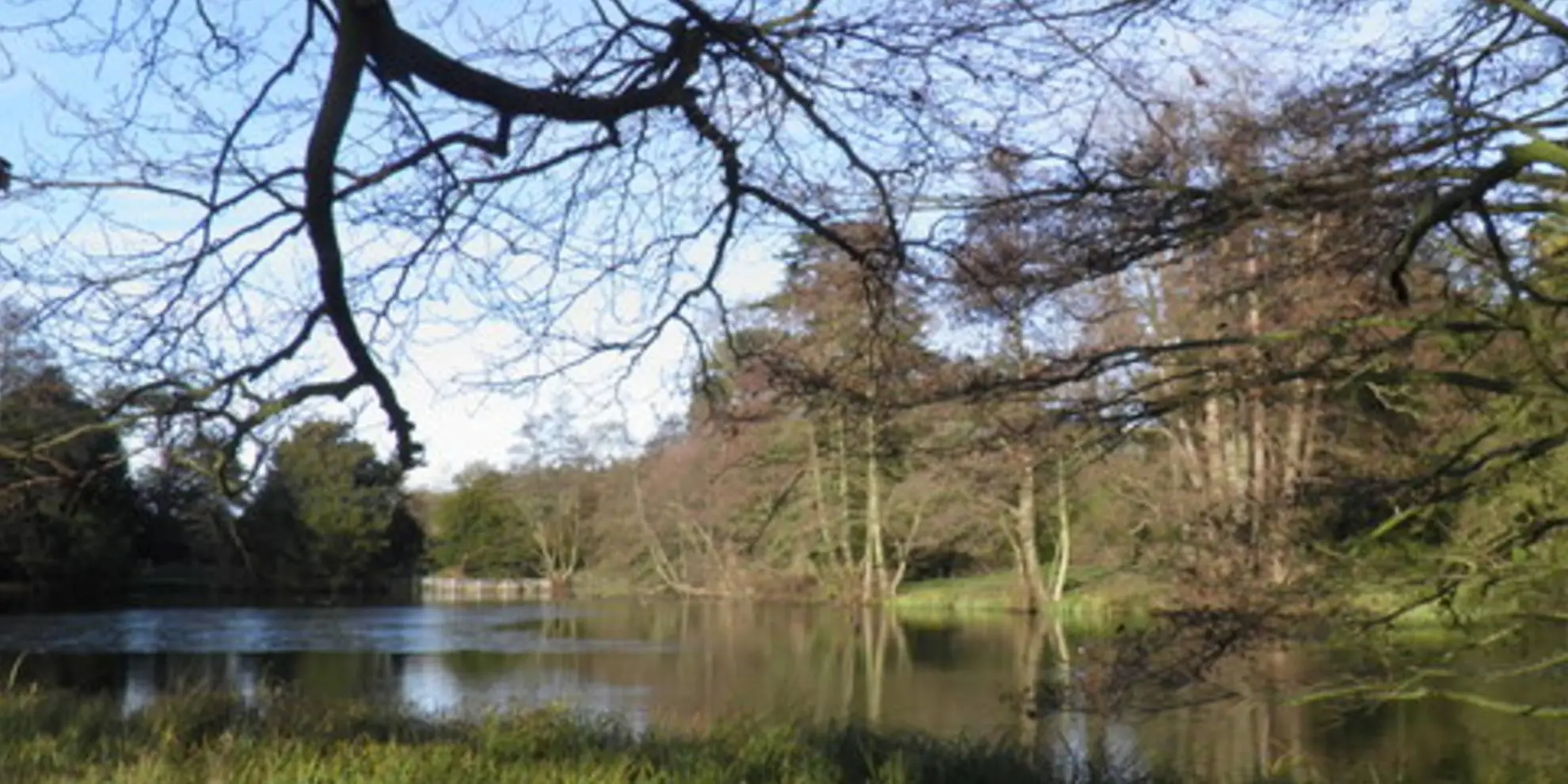 An image depicting the trail The parkland of Woburn Abbey and Eversholt from Woburn and its surrounding area.