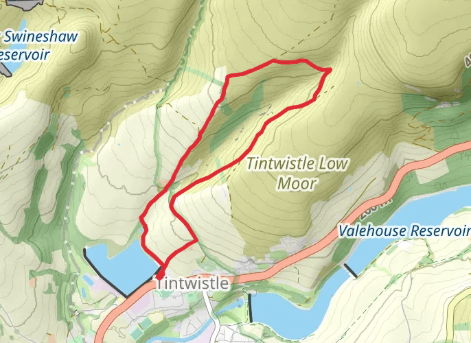Tintwhisle 7 waterfalls mobile static map