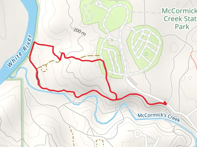 McCormick's Creek and White River Loop