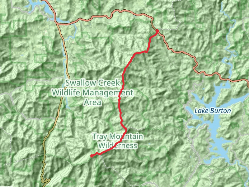 Appalachian Trail to Dick's Creek Gap