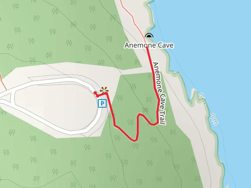 Anemone Cave Trail