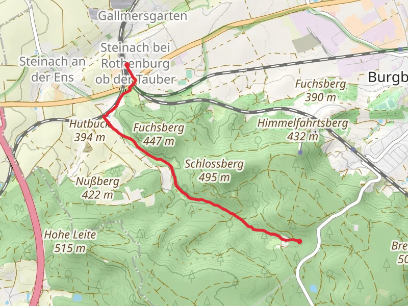 Wildbad to Steinach Walk