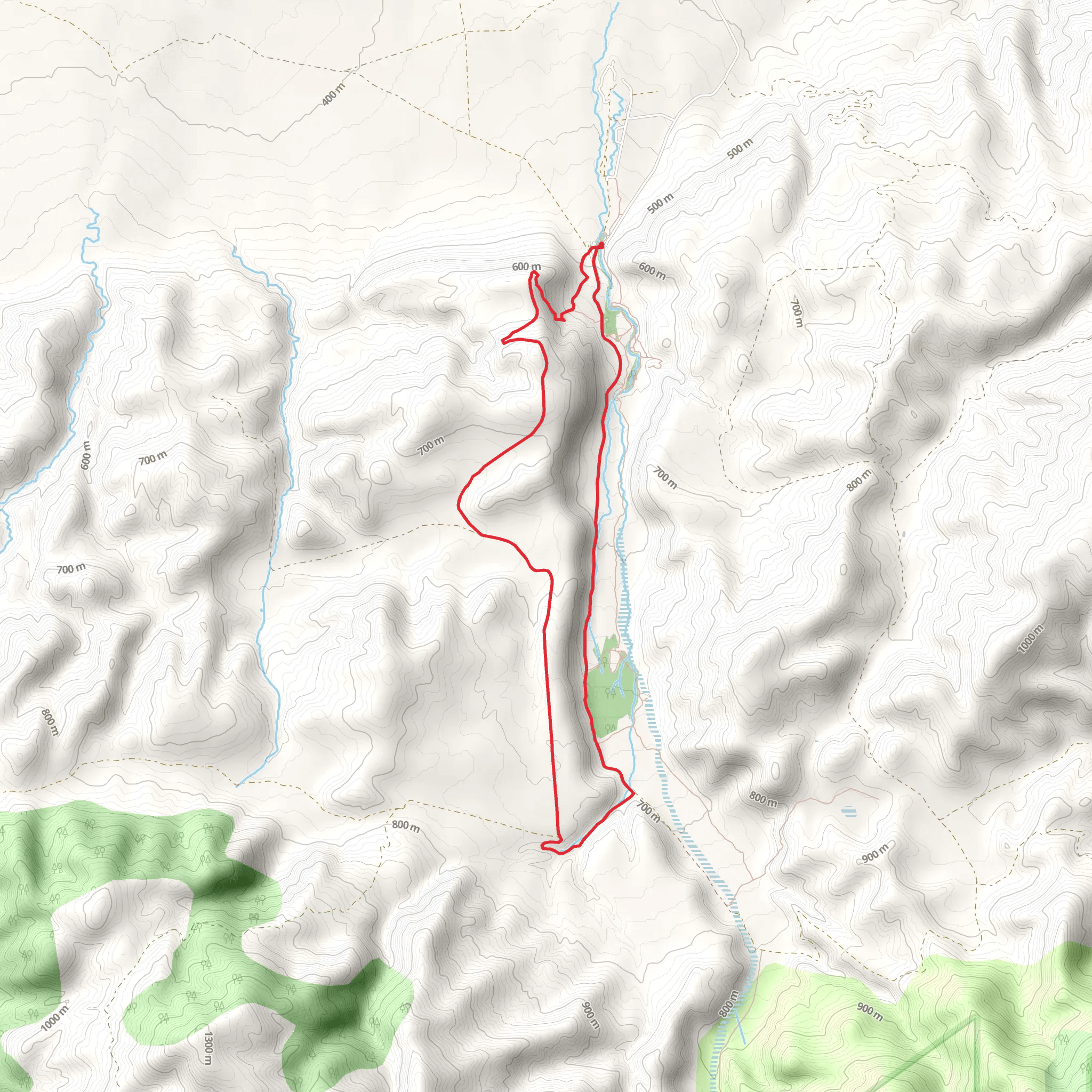 San Emigdio Road Loop mobile static map