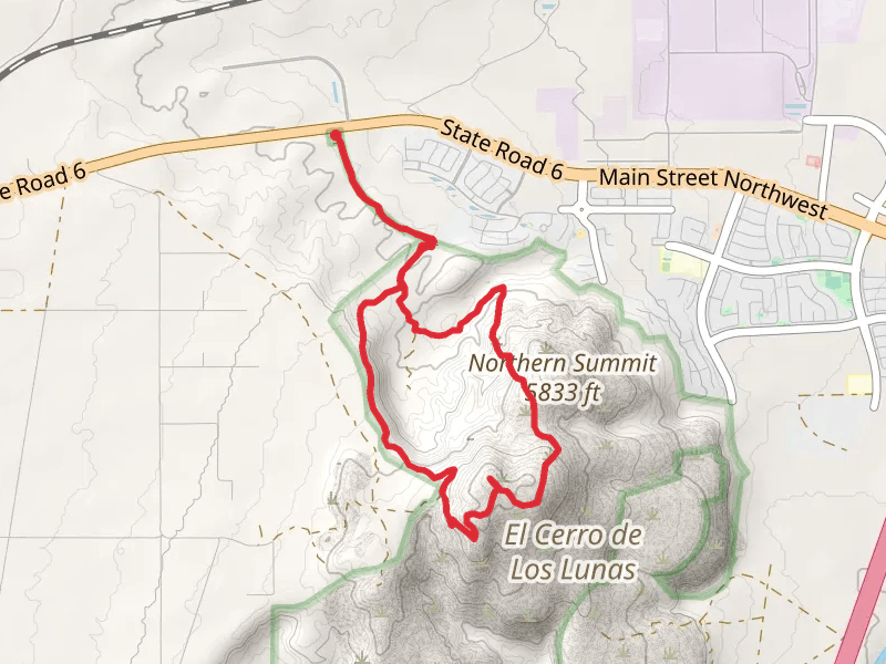 El Cerro de Los Lunas Loop