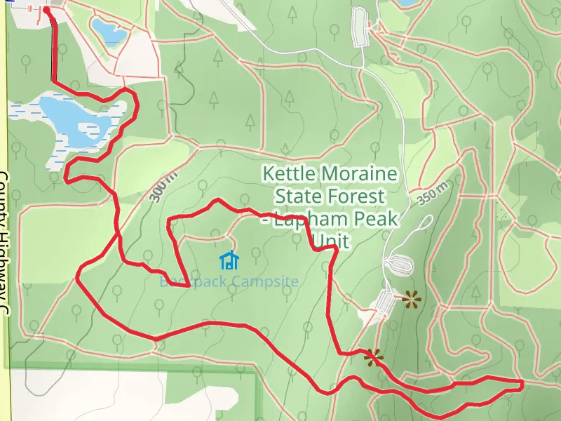 Ice Age and Moraine Ridge Loop Trail
