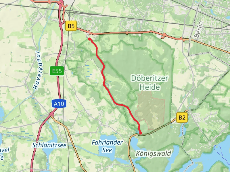 Wolfs-Berg via Doeberitzer Heide