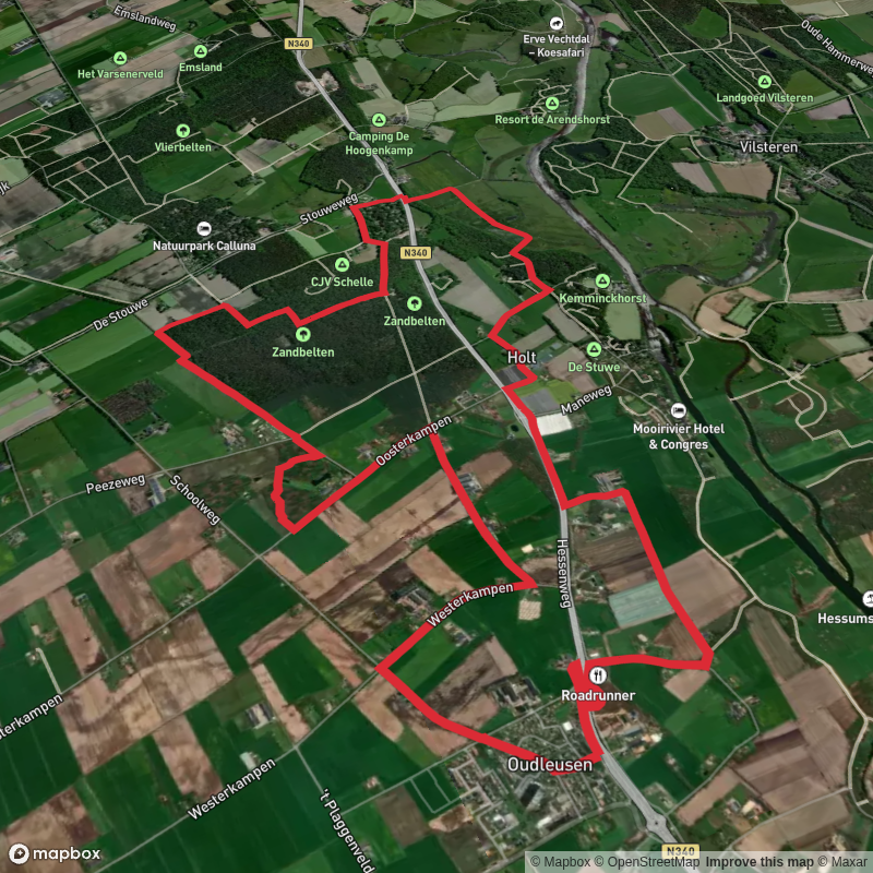 Zandbelten and Het Hongerveld Loop