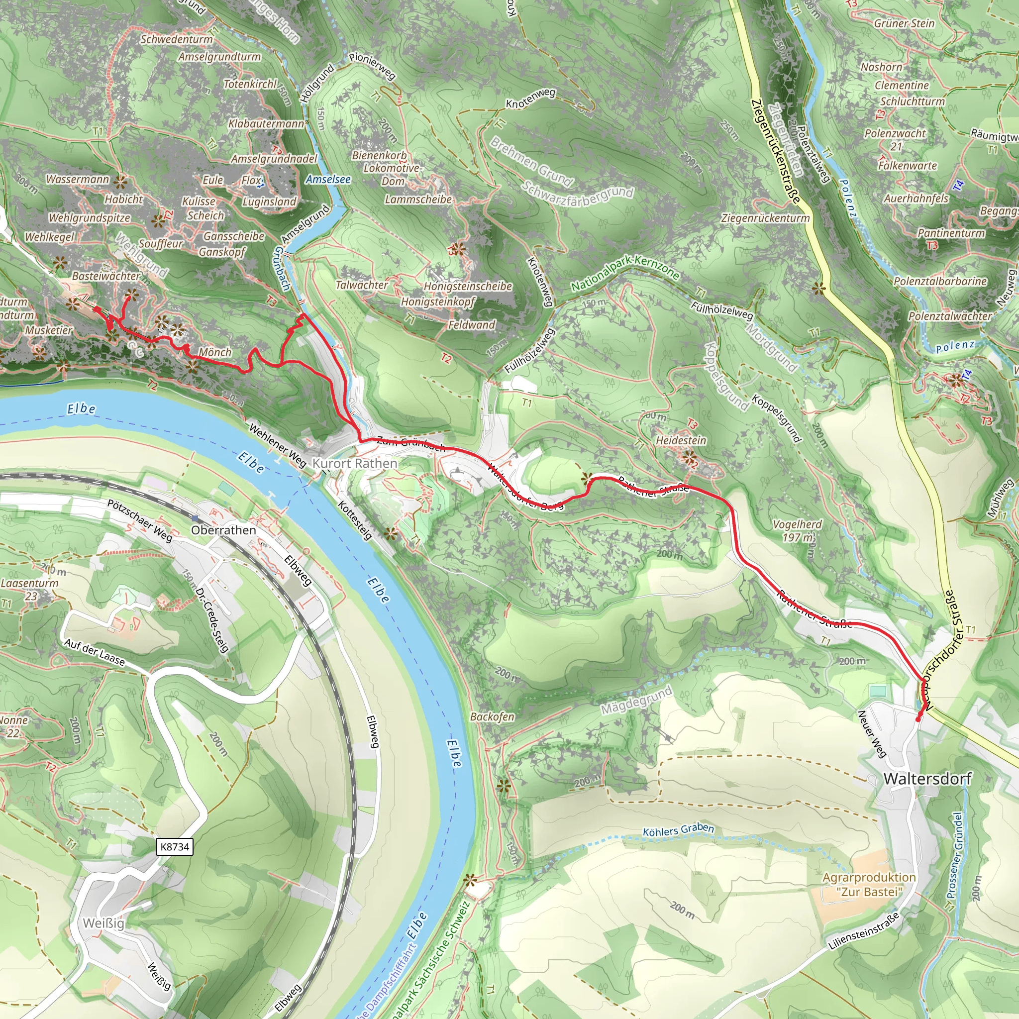Großer Rundweg and Bastei Rundweg | Sächsische Schweiz-Osterzgebirge
