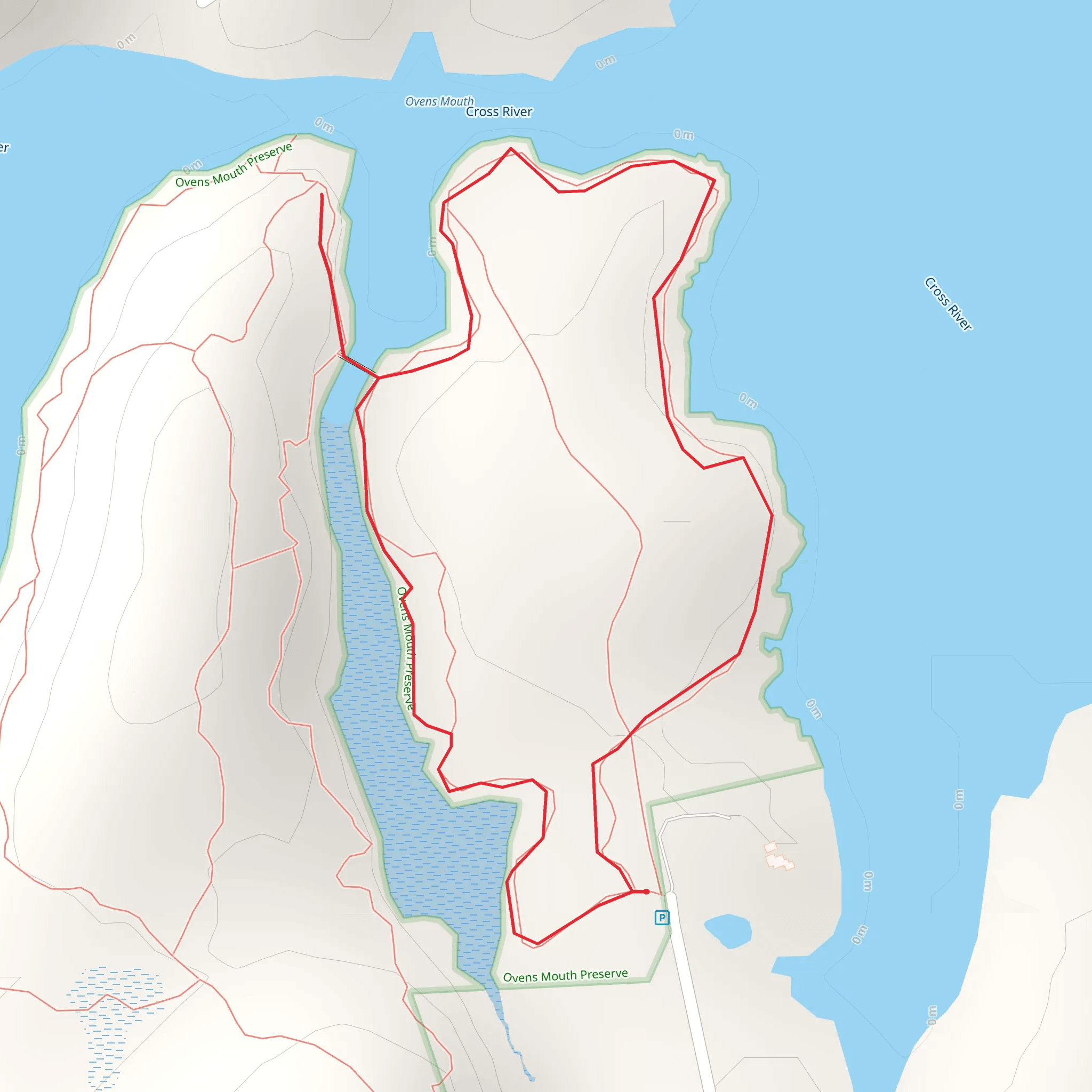 Cross River Loop from Dover Road mobile static map