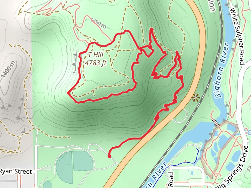 T - Hill Loop Trail