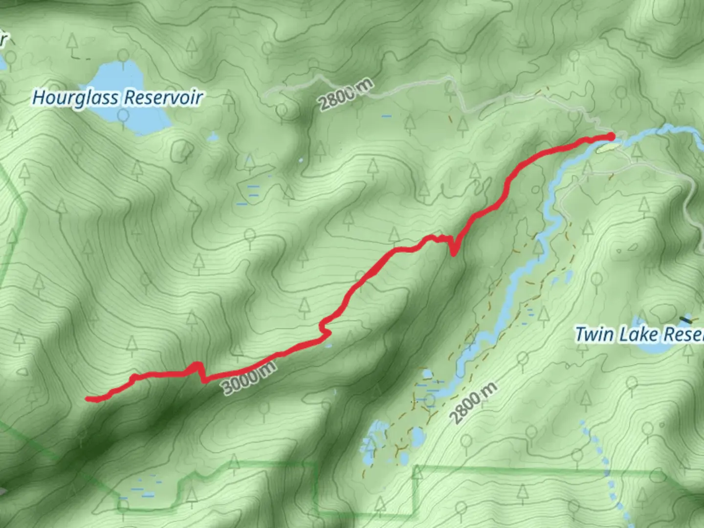 An image depicting the trail Old Morrill Trail and its surrounding area.