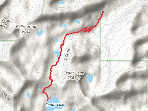 Cedar Lake Trail - Short