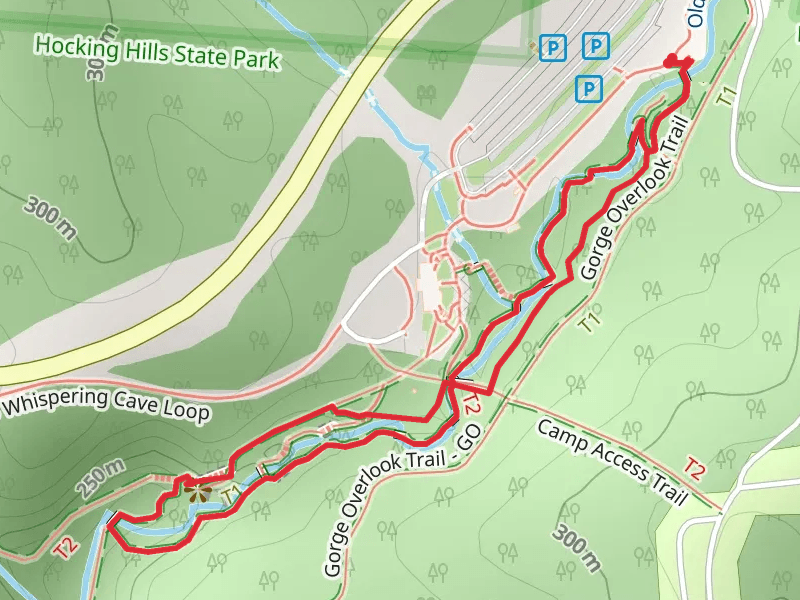 Buckeye Trail and Gorge Exit Trail