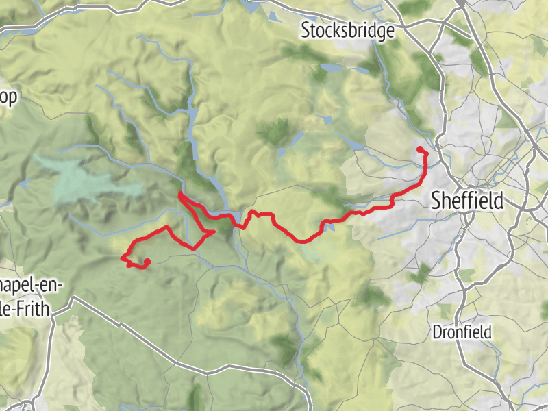 Wadsley to Castleton AI Marathon walk thumbnail