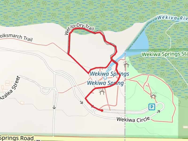 Wet-to-Dry Loop Trail