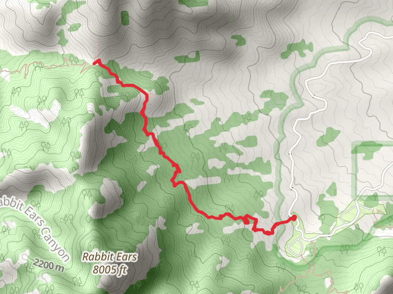 Baylor Canyon Pass - Aguirre Springs Road