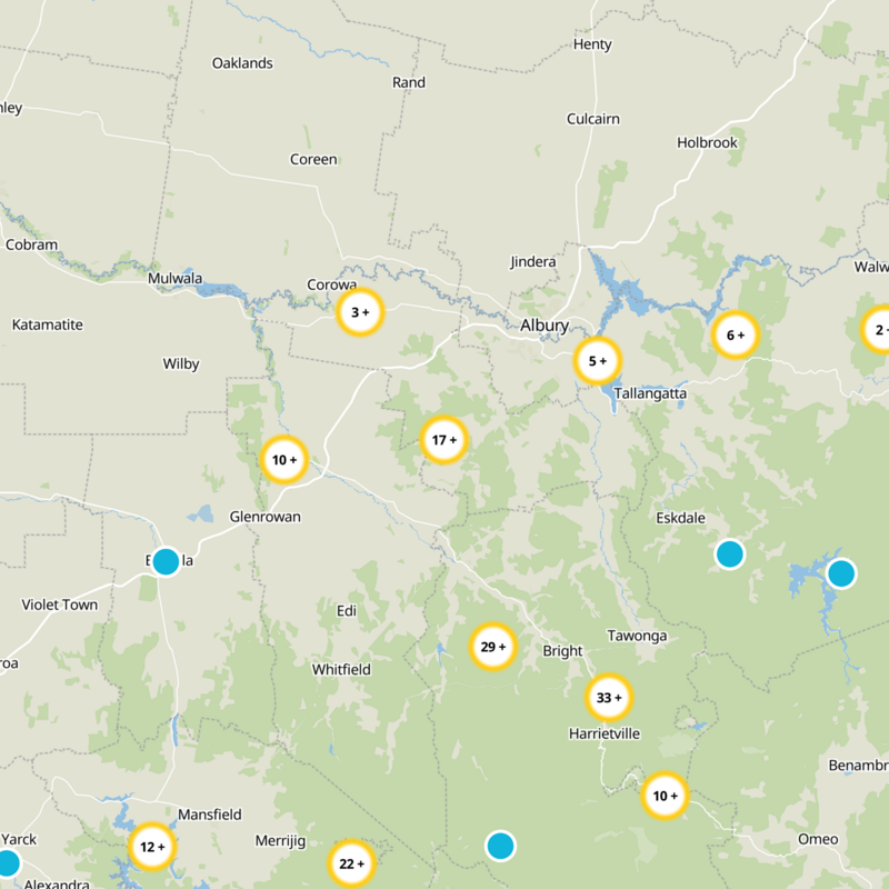 Beechworth Static Map