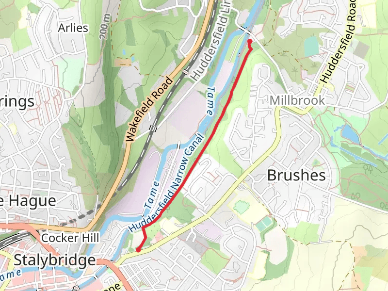 Huddersfield Narrow Canal Walk - Millbrook