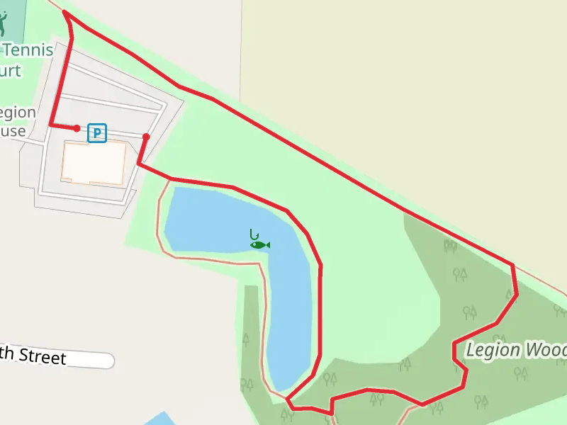 The American Legion Pond and Legion Woods Loop