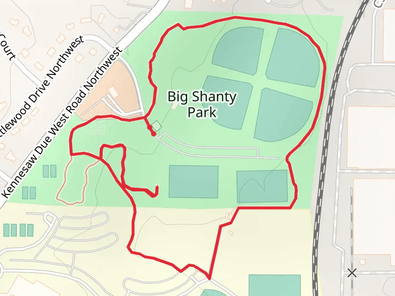 Big Shanty Park Loop