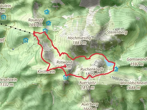 Soinsee via Spitzingsee and Via Alpina Purple