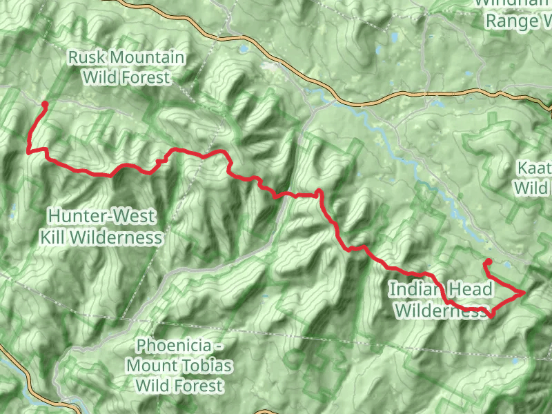Devil's path from Prediger Road