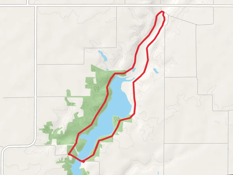 Draft Clinton Lake North Path Loop