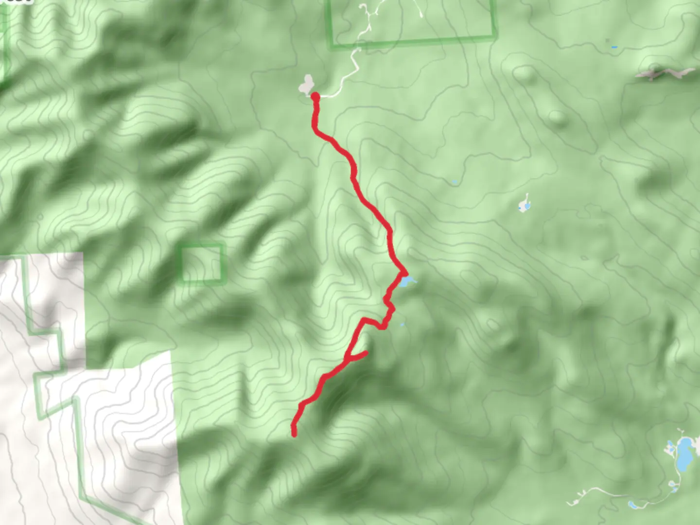An image depicting the trail The Horn, The Bulge and Mount Cabot Trail and its surrounding area.