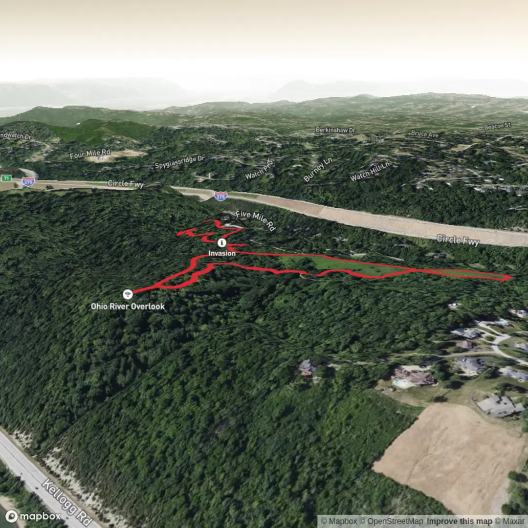 An image depicting the trail Trout Lily Loop Trail and its surrounding area.