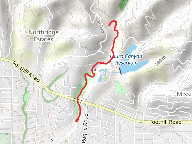 Stevens Park Trail and Jesusita Trail