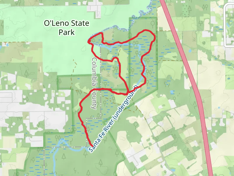 River Sink and Santa Fe River Loop