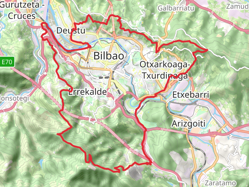 GR 228 Anillo Verde de Bilbao