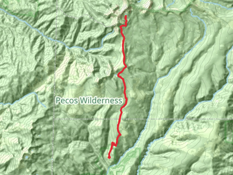 Truchas Lake via Beatty's Trail