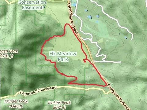 Painter's Pause, Meadow View and Pioneer Loop Trail
