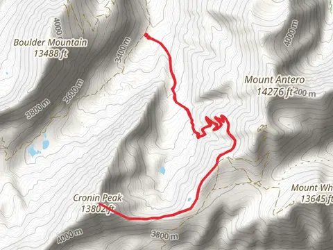 Cronin Peak via Upper Browns Creek