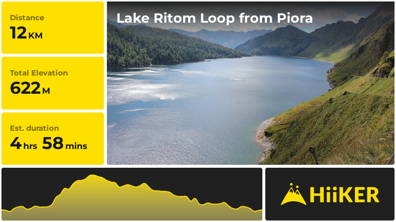 Lake Ritom Loop from Piora | Distretto di Leventina | Switzerland