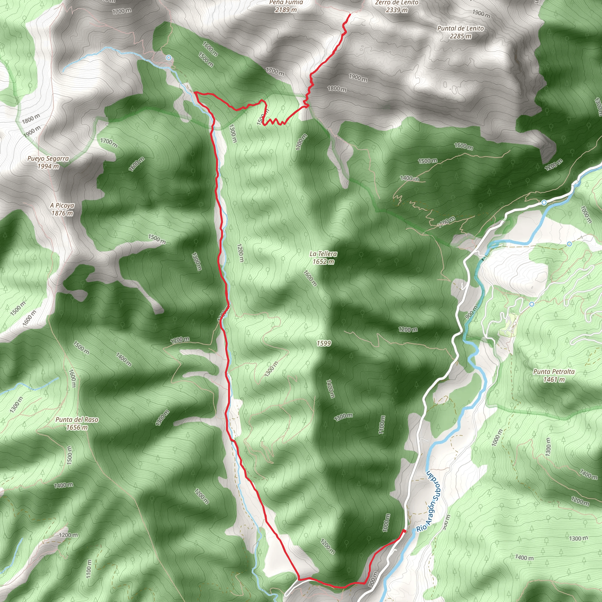 Siresa - Lenito Neck PR HU 22 mobile static map