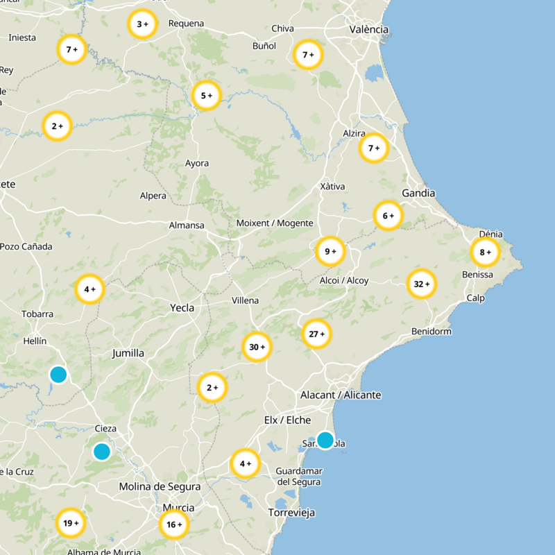 Beneixama Static Map