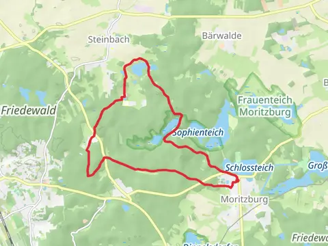 Moritzburg and Neuer Anbau Loop via Friedewald