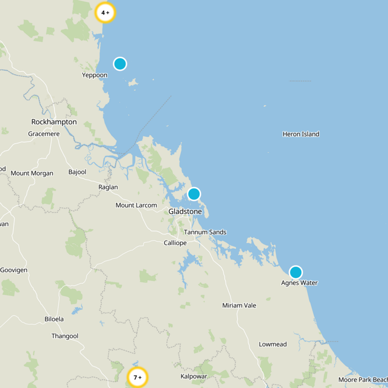 Gladstone Static Map
