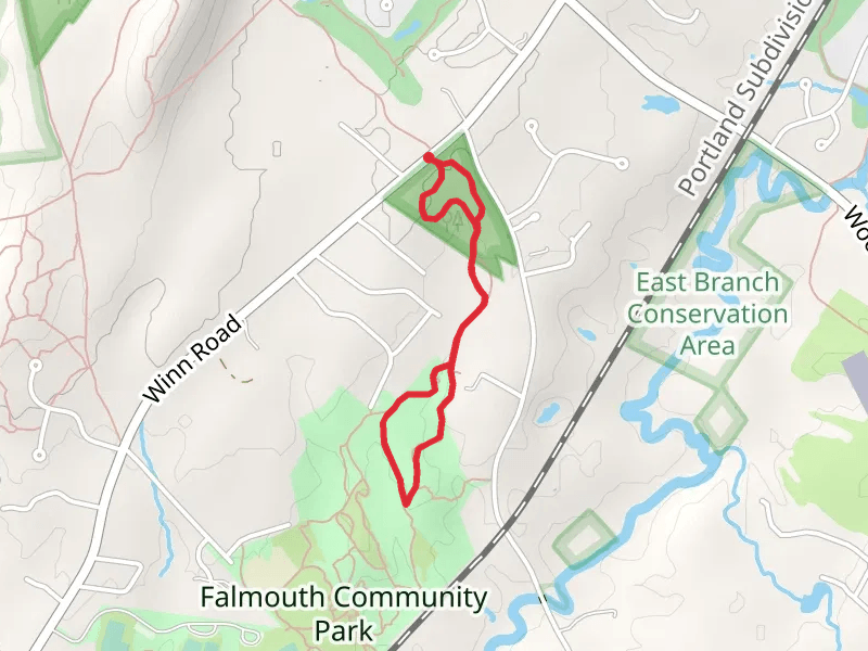 Cross Falmouth Loop Trail