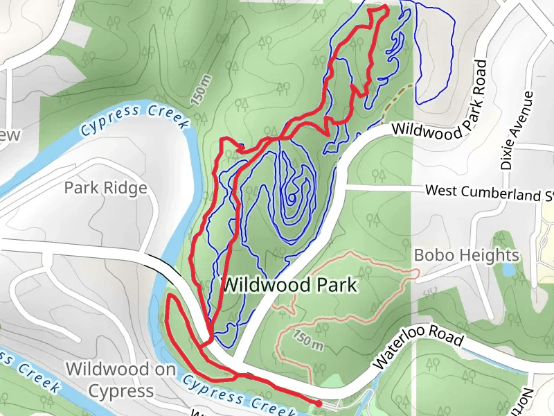 Wildwood Trail, Motohanger and Big Pimpin Trail