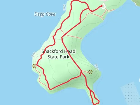 Shackford Head Trail Loop