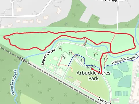 Loop along White Lick Creek