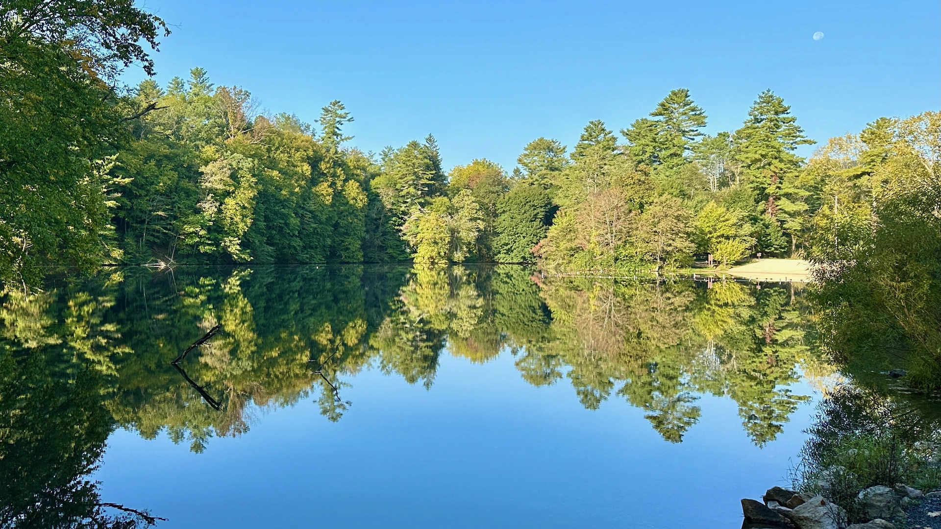 An image depicting the trail Mountain Creek Loop from Pine Grove Chapel and its surrounding area.