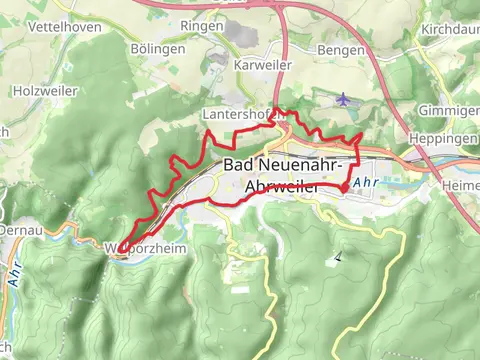 Bad Neuenahr and Ahrweiler Loop